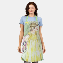 Joli tablier de fée de printemps