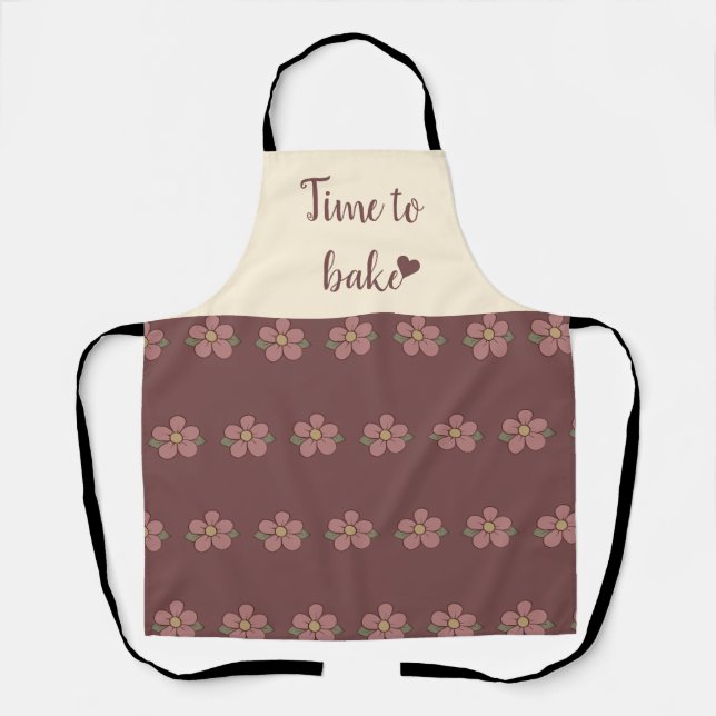 Joli tablier motif moderne et élégant (Recto)