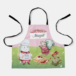 Joli tablier personnalisé pour enfants avec nom