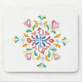 Joli tapis de souris d'art de motif
