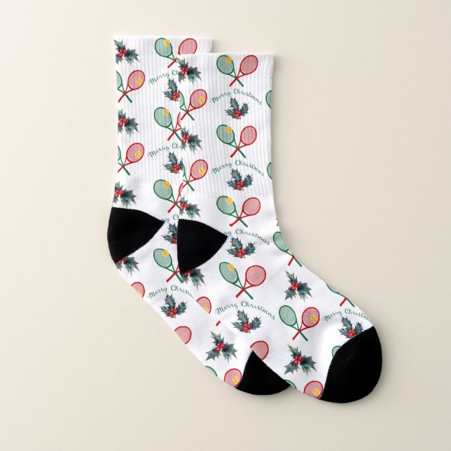 Joli 🎄 tennis 🎾 Noël (Paire)