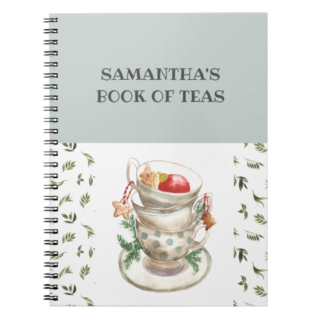 Joli Thé Cups Anglais Fleurs Livre de Thé Vert (Devant)
