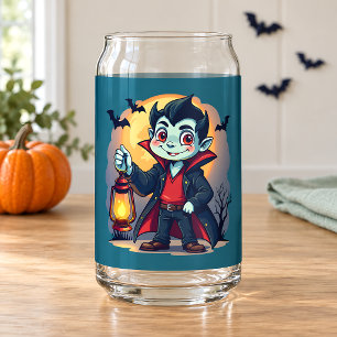 Joli Vampire avec Lanterne Kawaii Halloween