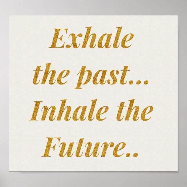 Jolie affiche de citation inspirante (Devant)