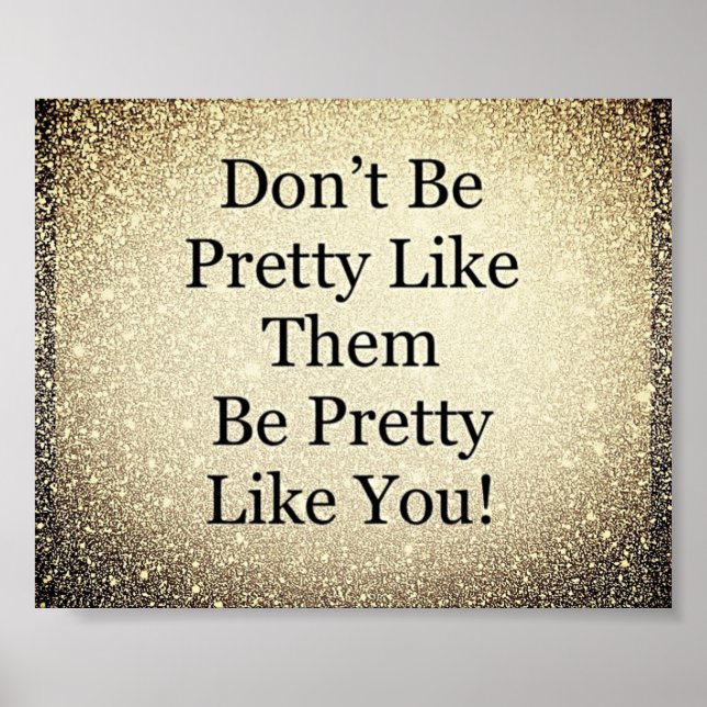 Jolie affiche de citation inspirante (Devant)