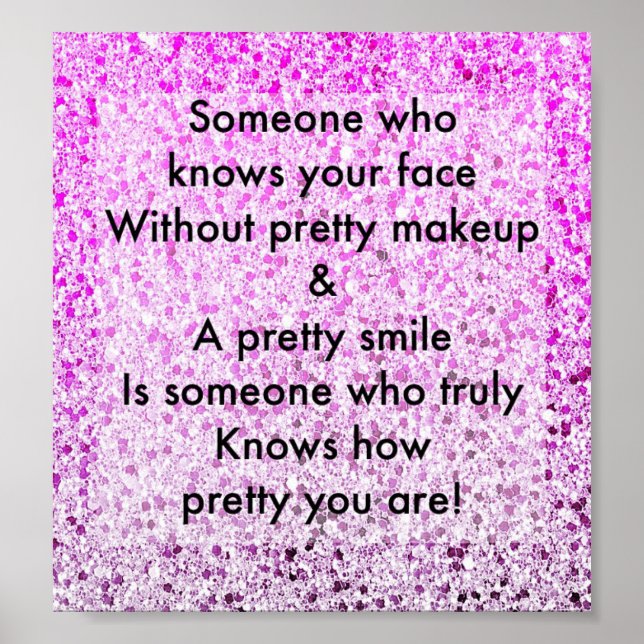 Jolie affiche de citation inspirante (Devant)