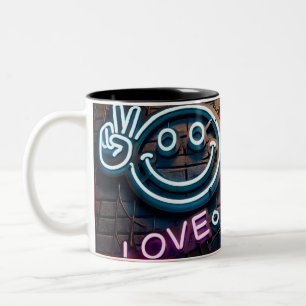 Jolie Amour Et Sourire Design Café Mug