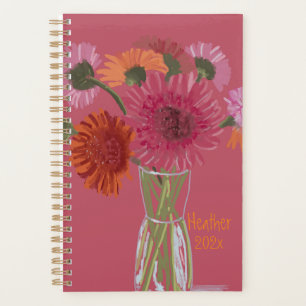Jolie Art GerberaFlower Illustration moderne+ Nom