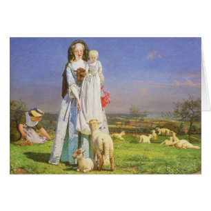 Jolie Baa Lambs par Ford Madox Brown