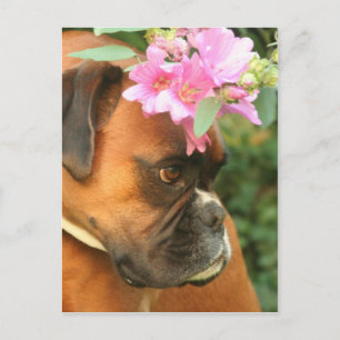 Jolie Blume Girl Postkarte