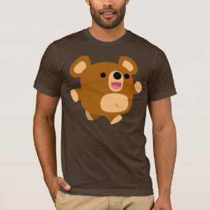 Jolie caricature Joueuse T-shirt ours