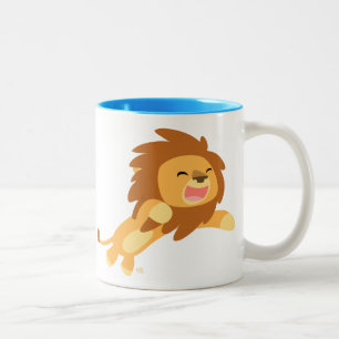 Jolie caricature Lion Mug