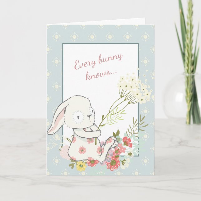 Jolie Carte de la Fête des Mères pour la Meilleure (Devant)