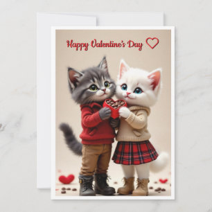 Jolie carte de la Saint-Valentin – Tom & Luna