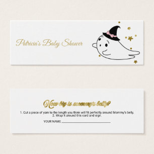 Jolie carte de mesure de ventre pour Baby Shower H