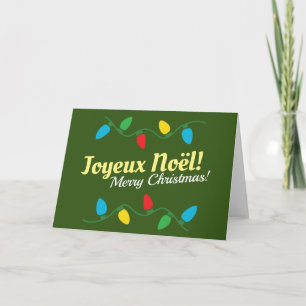 Jolie Carte de Noël avec Texte
