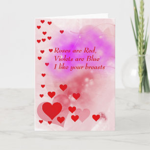 Jolie carte de Saint-Valentin coquine