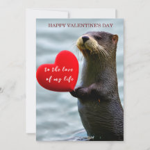 Jolie carte de Saint-Valentin personnalisée avec u