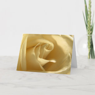 Jolie carte de voeux rose jaune vierge à l'intérie
