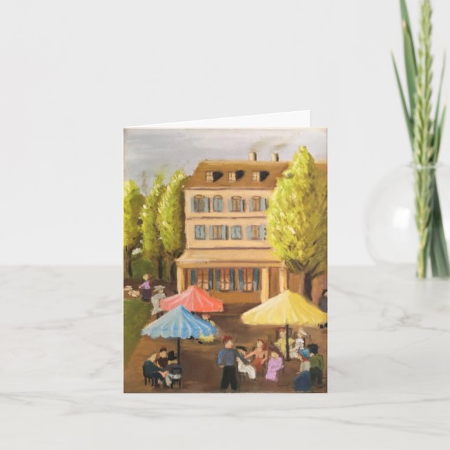 jolie carte parisienne (Devant)