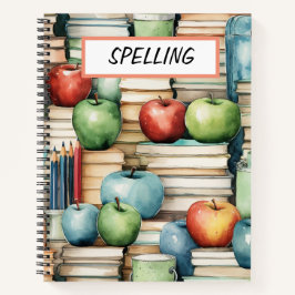 JOLIE ÉCOLE DE COULEUR D'EAU LIVRES & POMMES