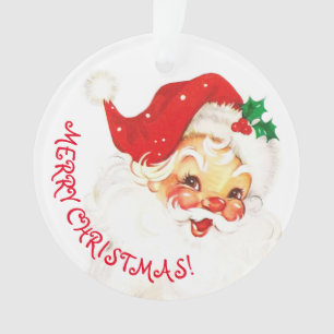 Jolie et jolie Santa Claus Joyeux Noël