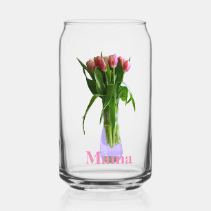 Jolie Fête des Mères Tulipes roses Photo Mama