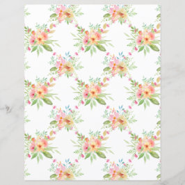 Jolie feuille papier de papier de la feuille de pa