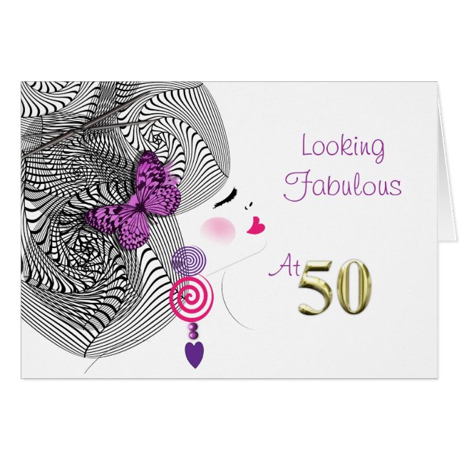 Jolie Fille À L'Air Fabuleux À Cinquante (Devant horizontal)