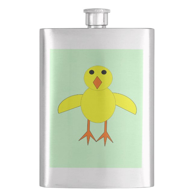 Jolie flacon de poulet de Pâques (devant)