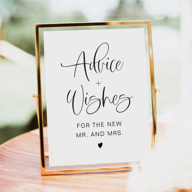 JOLIE Fun Typografy Minimalistisch Ratschläge & Wü Poster (Von Creator hochgeladen)