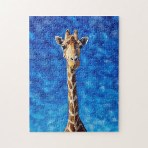 Jolie Giraffe Wild Animal Art Puzzle