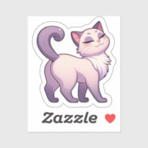 Jolie Kitty - Sticker en vinyle