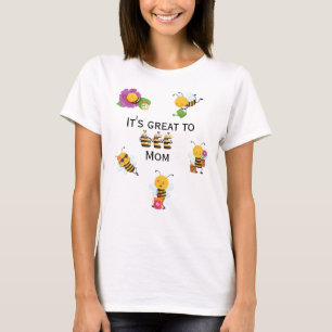 Jolie maman Bee a cité T-Shirt