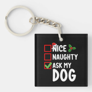 Jolie méchante liste de Noël de mon chien vacances