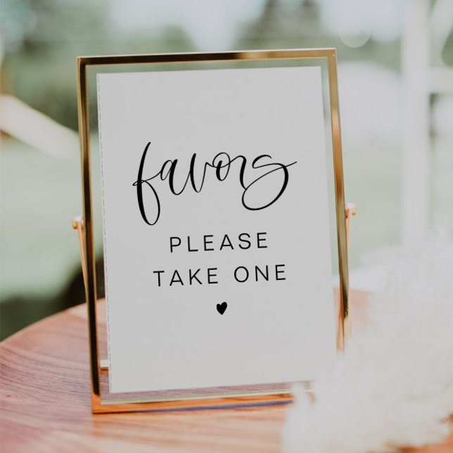 JOLIE Modern Boho Schriftart Bitte Gunst unterzeic Einladung (Von Creator hochgeladen)