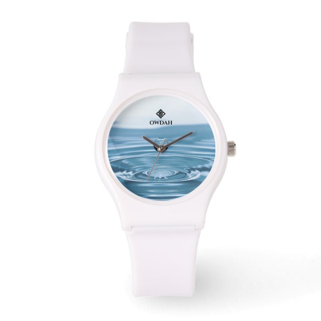Jolie montre blanche pour femmes (Recto)