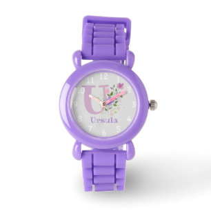 Jolie Montre Enfant de Premier Âge aux Couleurs Vi
