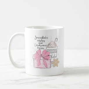Jolie Mug de Noël rose