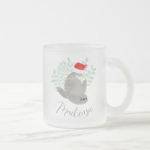 Jolie Mug de phoque de Noël