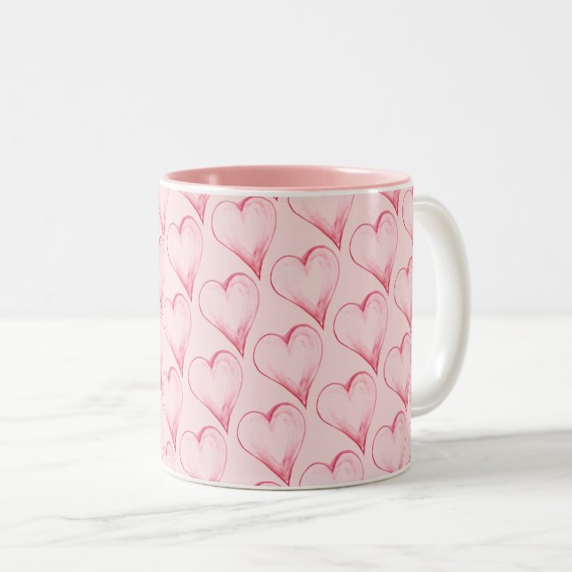 Jolie Mug Valentine (Devant droit)