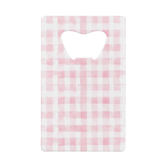 Jolie Plaid rose blanc rayures bleues douche de ma (Devant)