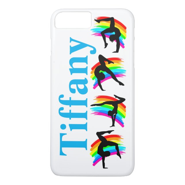 JOLIE PLANCHER COQUE IPHONE GYMNASTIQUE PERSONNALI (Dos)