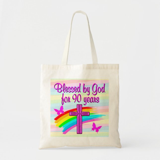 JOLIE PLUIE ROSE 90E ANNIVERSAIRE PETIT SAC FOURRE (Devant)