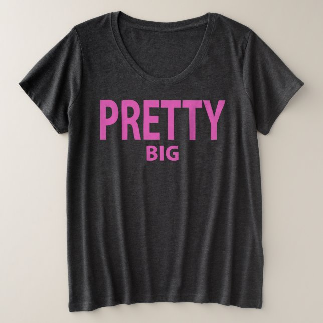 Jolie Plus Taille Auto-Acceptation Amour Self-Este (Design devant)