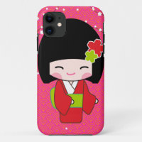 jolie poupée kawaii iPhone 11 Coque