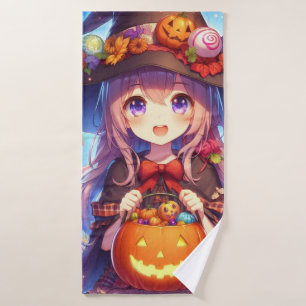 Jolie Sorcière d'Halloween Anime