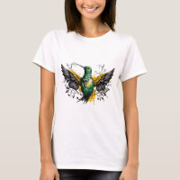 Jolie T-shirt design Hummingbird