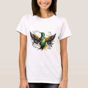 Jolie T-shirt design Hummingbird