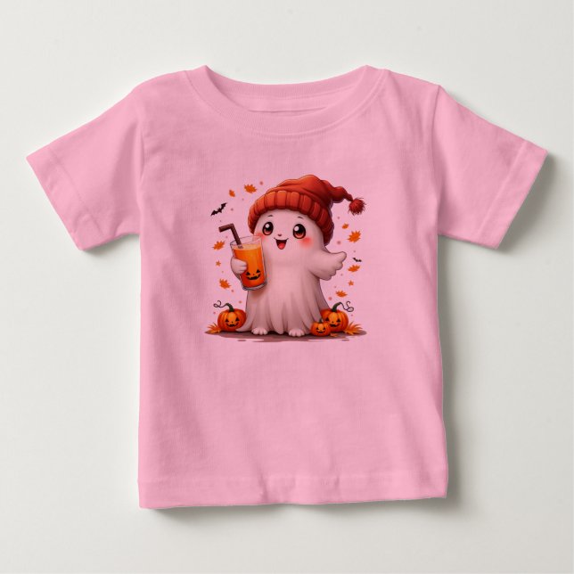 Jolie T-shirt Halloween pour enfants (Devant)